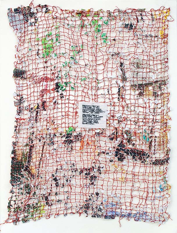 ‘SALE SALE Story SALE II’ by Hema Shironi, 2022, Stitched printed paper, (Image Credits: Hema Shironi)